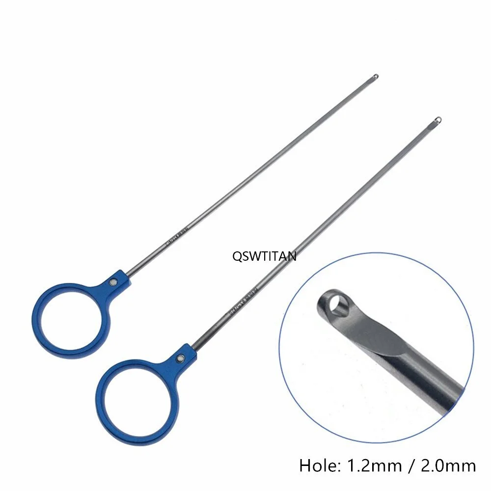 Laparoscopic Knot Pusher Laparoscopy Surgery Simulation Training Instruments medical sport medicine PCL Ligament repair
Laparoscopic Knot Pusher Laparoscopy Surgery Simulation Training Instruments medical sport medicine PCL Ligament repair