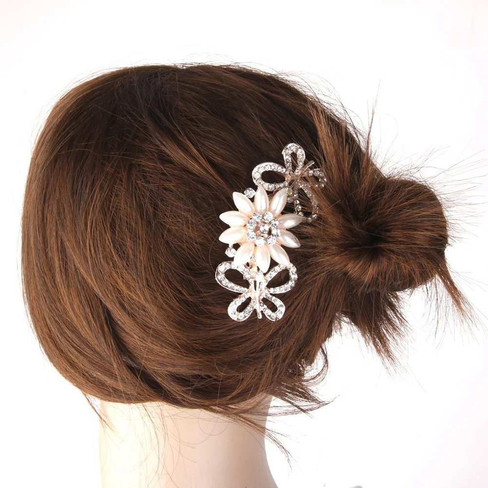 Rhinestone Pearl Hair Slide Comb Elegant Wedding naments Butterfly Flower Design Tassel Clips For Women Hair Accessories
Rhinestone Pearl Hair Slide Comb Elegant Wedding naments Butterfly Flower Design Tassel Clips For Women Hair Accessories