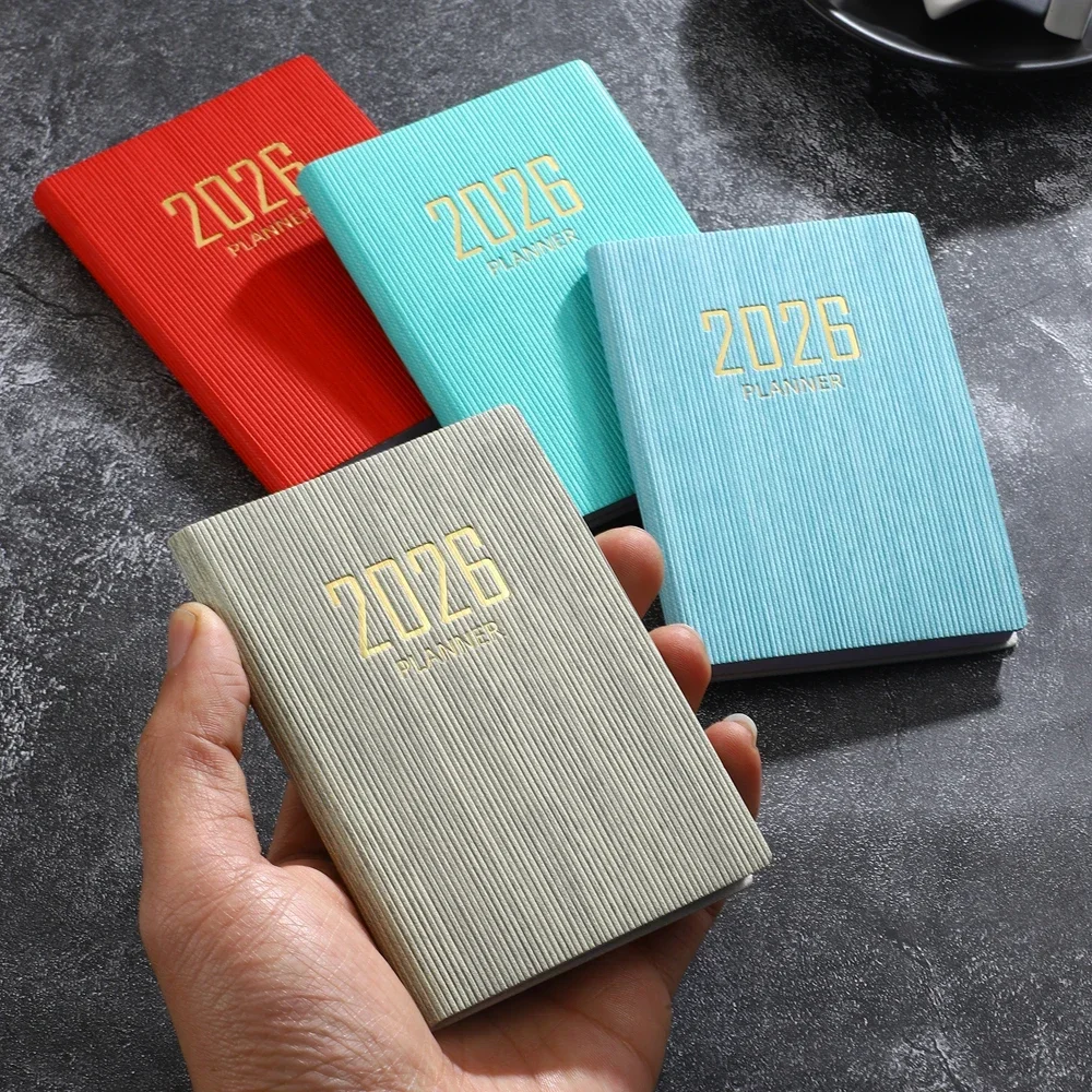 2026 A7 English Planner Book - 64 Sheets 128 Pages Mini Pocket Daily/Weekly Schedule Calendar
2026 A7 English Planner Book - 64 Sheets 128 Pages Mini Pocket Daily/Weekly Schedule Calendar