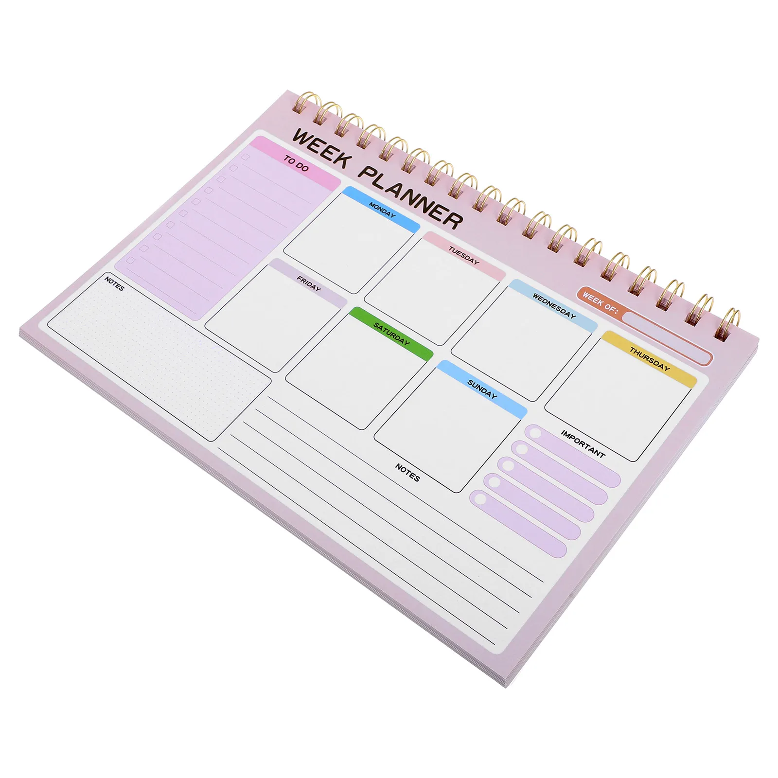 Weekly Planner Notepad Large Weekly Desk Schedule Paper Undated Tabletop Journal Work Home School Use Robust Cover Twin Wire
Weekly Planner Notepad Large Weekly Desk Schedule Paper Undated Tabletop Journal Work Home School Use Robust Cover Twin Wire