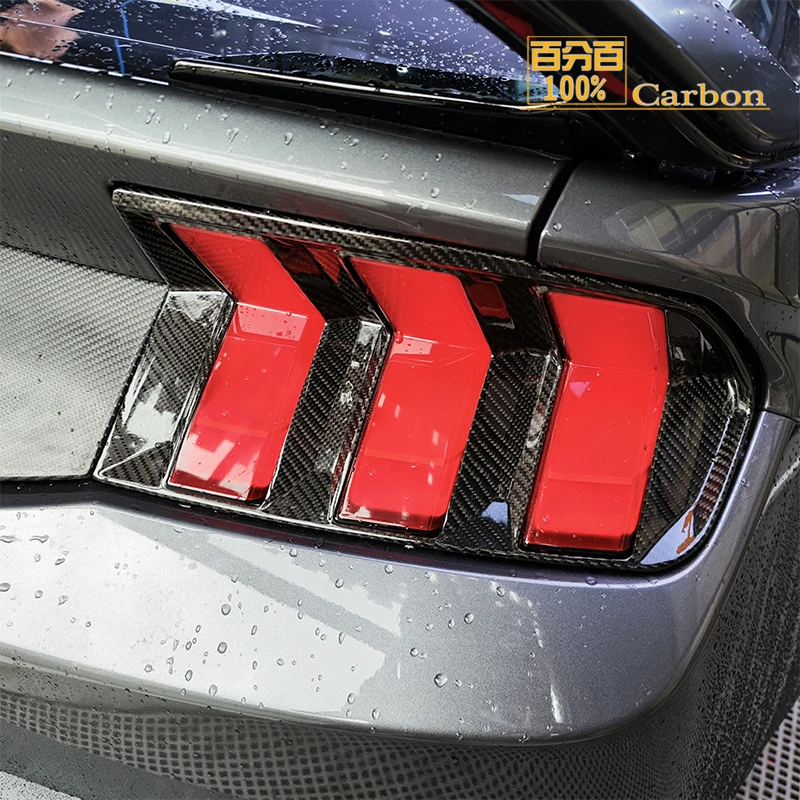 For Ford Mustang 2024-up Real Dry Carbon Fiber Rear Taillight Lamp Cover Car Accessories
For Ford Mustang 2024-up Real Dry Carbon Fiber Rear Taillight Lamp Cover Car Accessories