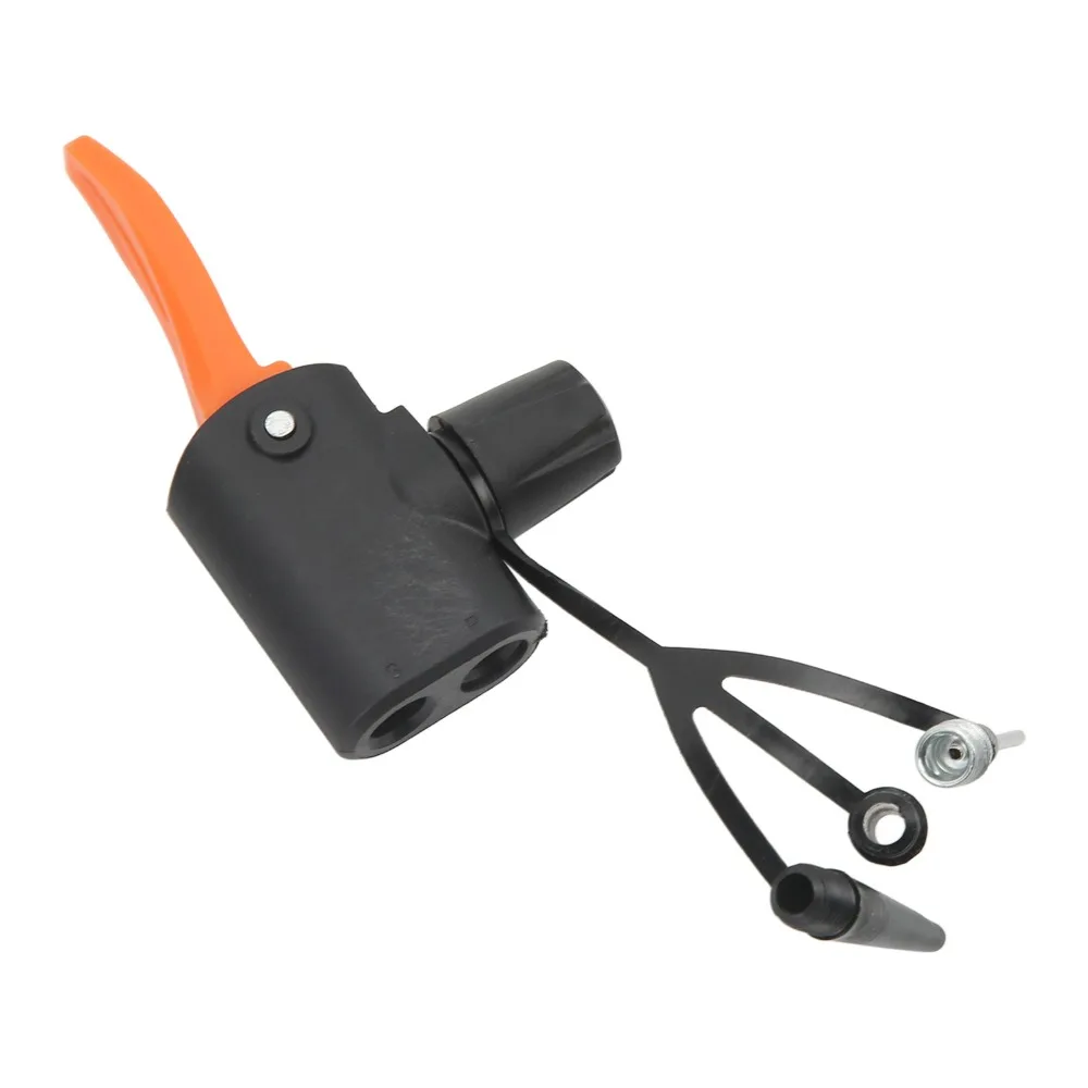 Lightweight Bike Air Nozzle Versatile Function Portable Bike Pump Nozzle Easy Installation with 3 Air Nozzle Adapters
Lightweight Bike Air Nozzle Versatile Function Portable Bike Pump Nozzle Easy Installation with 3 Air Nozzle Adapters