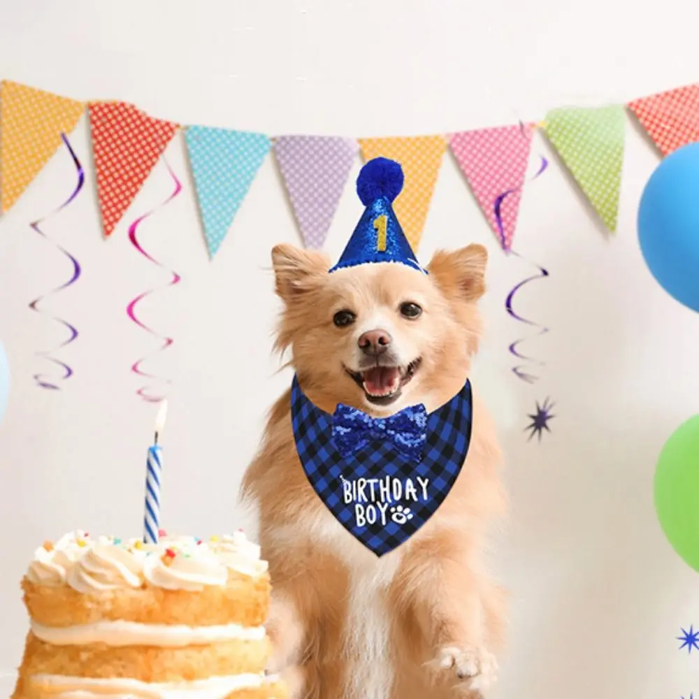 Pet Bow Tie Decorative Pet Birthday Set Polyester Adjustable Cat Birthday Hat Bow Tie Blue Dog Birthday Triangle Scarf Cosplay
Pet Bow Tie Decorative Pet Birthday Set Polyester Adjustable Cat Birthday Hat Bow Tie Blue Dog Birthday Triangle Scarf Cosplay