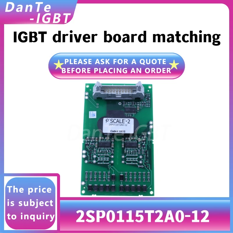 2SP0115T2A0-12 IGBT новый модуль высокой мощности 2SP0115T2A0 плата драйвера, соответствующая оригинальной точке
2SP0115T2A0-12 IGBT новый модуль высокой мощности 2SP0115T2A0 плата драйвера, соответствующая оригинальной точке
