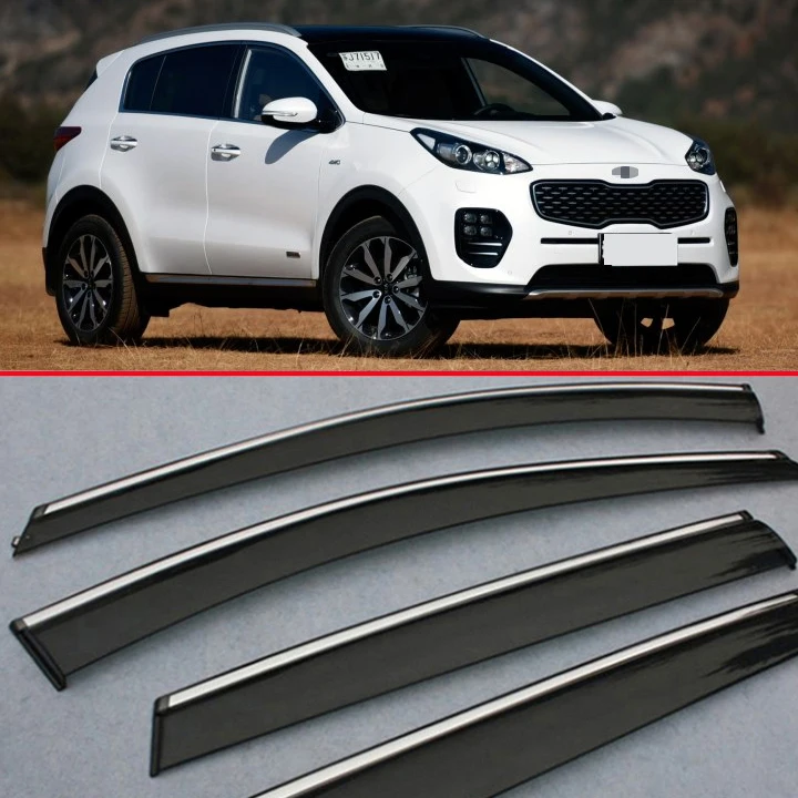 Window Wind Deflector Visor Rain/Sun Guard Vent For KIA Sportage 2016 2017 2018 Car Accessories Stickers
Window Wind Deflector Visor Rain/Sun Guard Vent For KIA Sportage 2016 2017 2018 Car Accessories Stickers