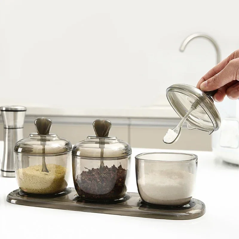 Seasoning Combination Set Kitchen Storage with Lid Bottle Jar Salt Jar Household Box
Seasoning Combination Set Kitchen Storage with Lid Bottle Jar Salt Jar Household Box
