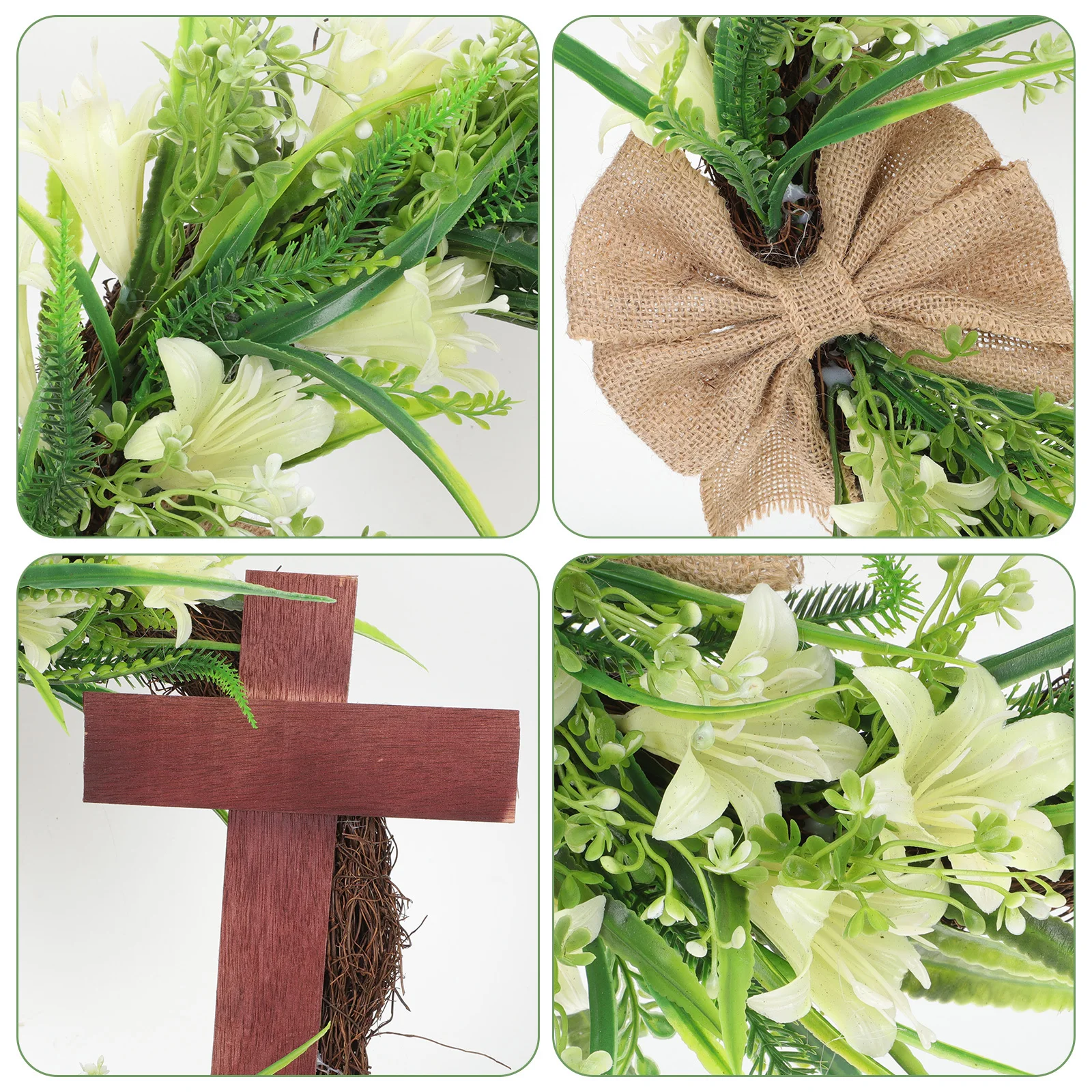 Easter Wreath Artificial Flower Bouquet Rattan Hanging Door Decor For Home Fireplace Window Party Festival Decoration
Easter Wreath Artificial Flower Bouquet Rattan Hanging Door Decor For Home Fireplace Window Party Festival Decoration