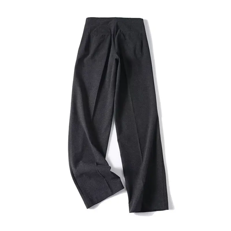 Jenny&dave 2026 Minimalist Gray High Waisted Straight Leg Pants Winter Flannel Casual Trousers Loose Women's Pants,Woman Clothes
Jenny&dave 2026 Minimalist Gray High Waisted Straight Leg Pants Winter Flannel Casual Trousers Loose Women's Pants,Woman Clothes