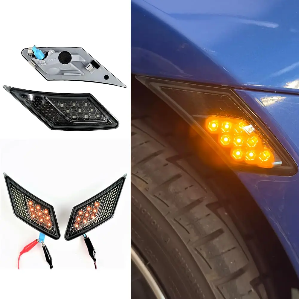 2x LED Dynamic Turn Signal Light For Toyota 86 FT86 GT86 Side Marker Indicator Sequential Lamp For Scion FR-S For Subaru BRZ
2x LED Dynamic Turn Signal Light For Toyota 86 FT86 GT86 Side Marker Indicator Sequential Lamp For Scion FR-S For Subaru BRZ