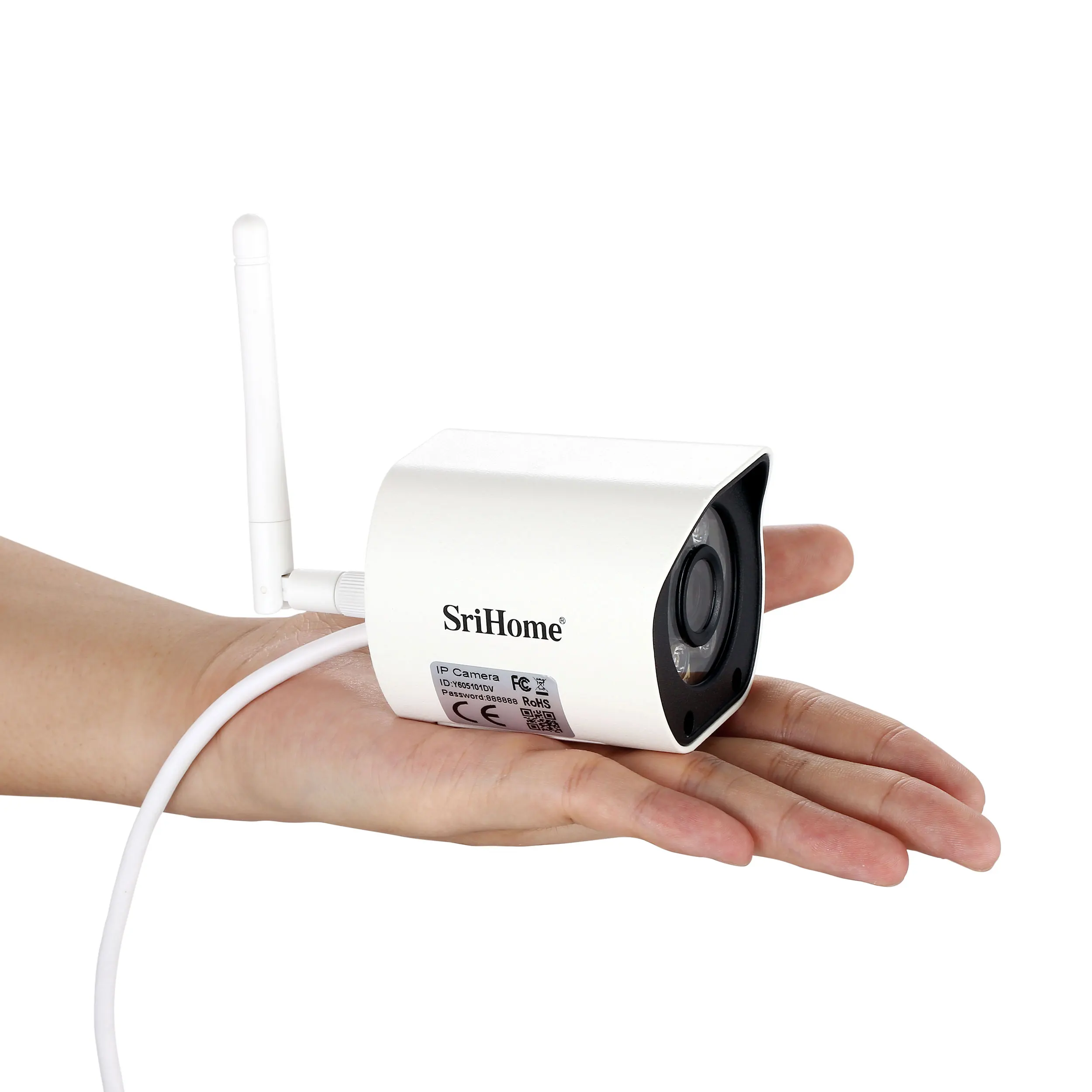 Srihome App 4MP 1440P IP Bullet Camera SH034C Full Color AI Humanoid Detection Home Security CCTV Baby Monitor
Srihome App 4MP 1440P IP Bullet Camera SH034C Full Color AI Humanoid Detection Home Security CCTV Baby Monitor