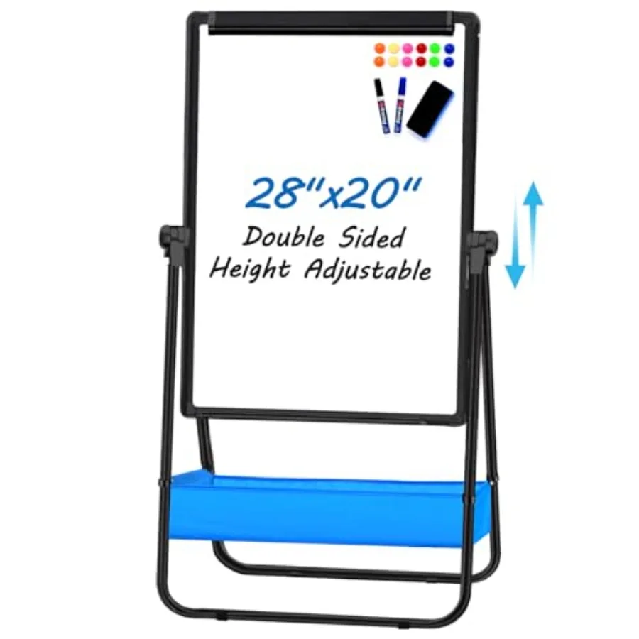 Dry Erase White Board with Stand Double Sided 28"X20" Magnetic U Standing Easel Whiteboard, Height Adjustable and 360° Rotation
Dry Erase White Board with Stand Double Sided 28"X20" Magnetic U Standing Easel Whiteboard, Height Adjustable and 360° Rotation