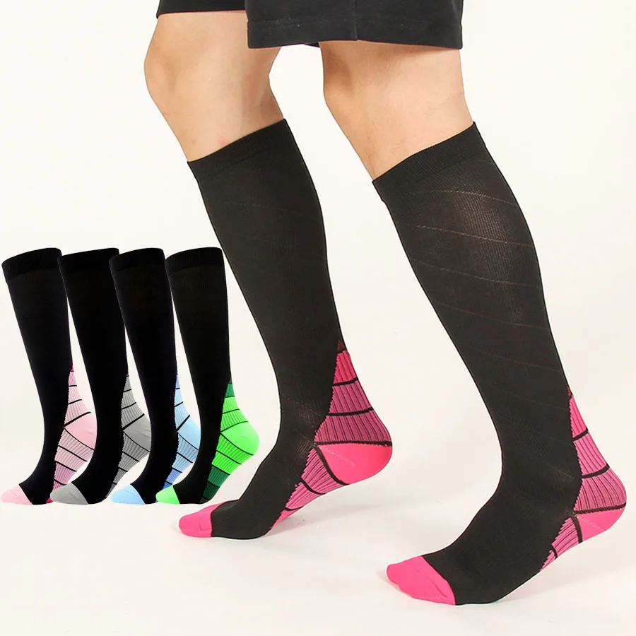 Мужские и женские спортивные компрессионные носки для бега, подходящие для езды на велосипеде, йоги, футбола, баскетбола, регби, пешего туризма, тенниса, скейтборда
Мужские и женские спортивные компрессионные носки для бега, подходящие для езды на велосипеде, йоги, футбола, баскетбола, регби, пешего туризма, тенниса, скейтборда 