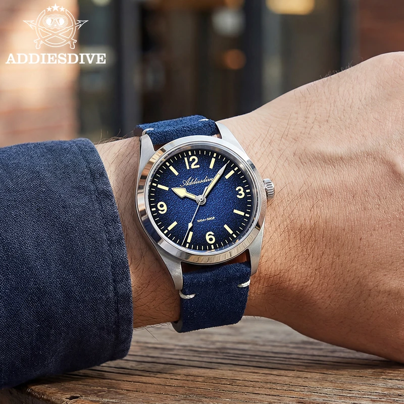 ADDIESDIVE Luxury Sapphire Glass Quartz Men's Watch AD2544 Reloj Hombres 100M Waterproof C3 Retro Luminous Leather NEW Watches
ADDIESDIVE Luxury Sapphire Glass Quartz Men's Watch AD2544 Reloj Hombres 100M Waterproof C3 Retro Luminous Leather NEW Watches