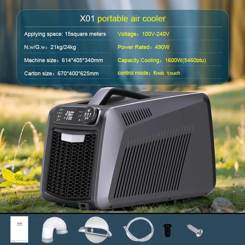 1800W Mini Portable Air Conditioner - Powerful Cooling & Heating Mode Indoor/Outdoor Use Small New Model AC for Home And Office
1800W Mini Portable Air Conditioner - Powerful Cooling & Heating Mode Indoor/Outdoor Use Small New Model AC for Home And Office