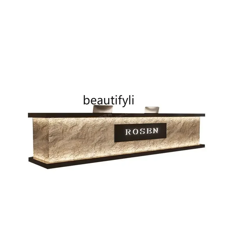 New Chinese style checkout page Bar table Reception Hotel lobby Lobby B & B Health center Foot bath Caier
New Chinese style checkout page Bar table Reception Hotel lobby Lobby B & B Health center Foot bath Caier