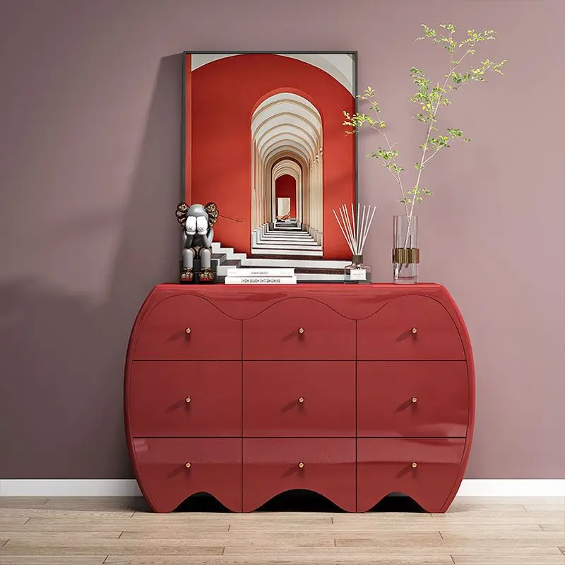 American light luxury solid wood chest cabinet, storage drawer, bedroom, living room, entrance cabinet
American light luxury solid wood chest cabinet, storage drawer, bedroom, living room, entrance cabinet