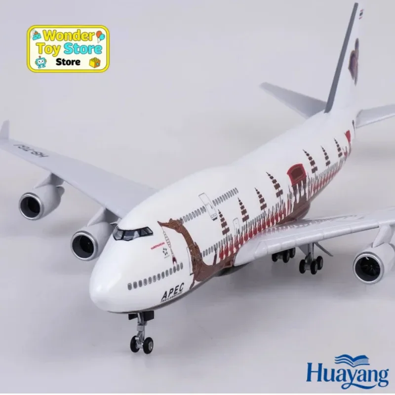 B747 Airlines Airplane Model With LED Lights And Wheels Static Simulation Desktop Decoration For Aviation Lovers Collectors
B747 Airlines Airplane Model With LED Lights And Wheels Static Simulation Desktop Decoration For Aviation Lovers Collectors