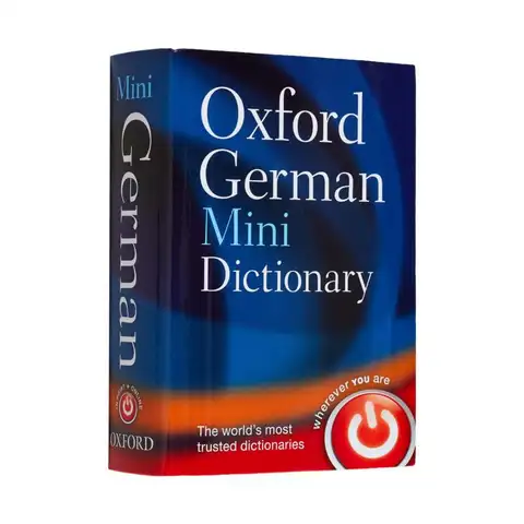 Oxford German Mini Dictionary Oxford Languages Oxford University Press 9780199692668 Book