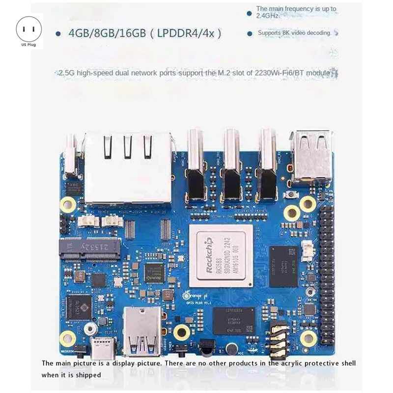 SVFE-gFor Orange Peel 5 Plus 16 ГБ ОЗУ + 256 ГБ Модуль Emmc RK3588 Восьмиядерный процессор Поддержка 8K Видео 2,5G Модуль Wi-Fi6 Аксессуары США
SVFE-gFor Orange Peel 5 Plus 16 ГБ ОЗУ + 256 ГБ Модуль Emmc RK3588 Восьмиядерный процессор Поддержка 8K Видео 2,5G Модуль Wi-Fi6 Аксессуары США