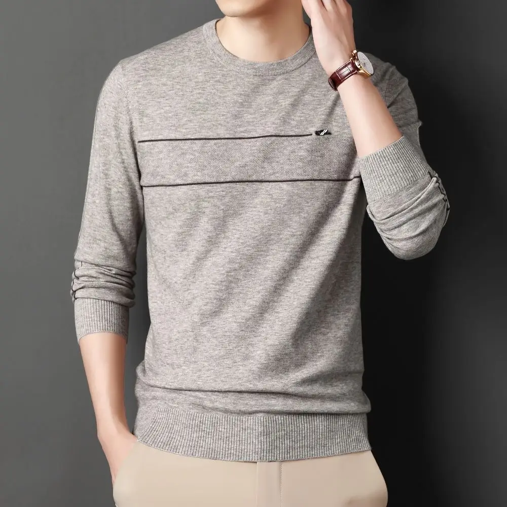 COODRONY Fashion Thin Sweater Casual Round Neck Long Sleeve T-shirt Korean Versatile Comfortable Autumn Winter Men's Top W5629
COODRONY Fashion Thin Sweater Casual Round Neck Long Sleeve T-shirt Korean Versatile Comfortable Autumn Winter Men's Top W5629