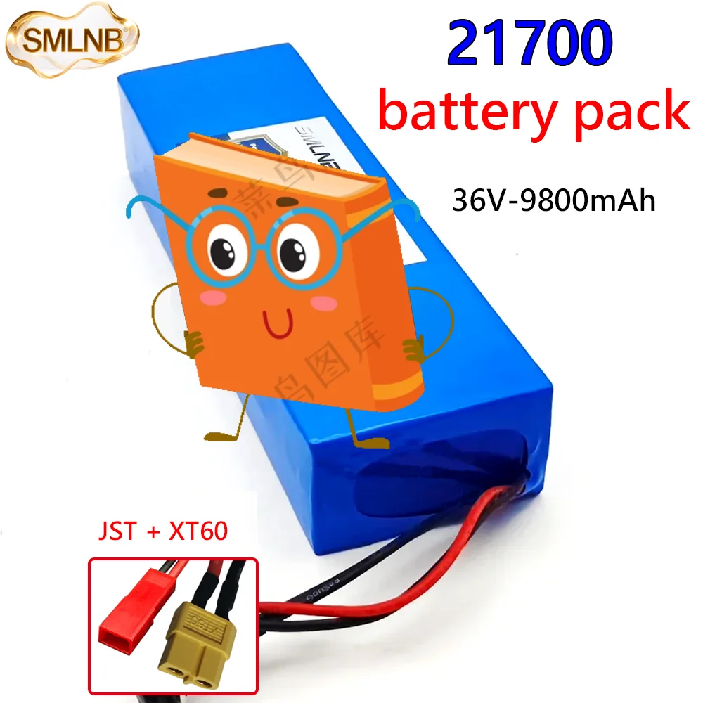 21700 Lithium Battery Pack 36V 9800mAh Rechargeable Battery Built in BMS 10S2P For fishing bicycle Large Capacity Batteries
21700 Lithium Battery Pack 36V 9800mAh Rechargeable Battery Built in BMS 10S2P For fishing bicycle Large Capacity Batteries