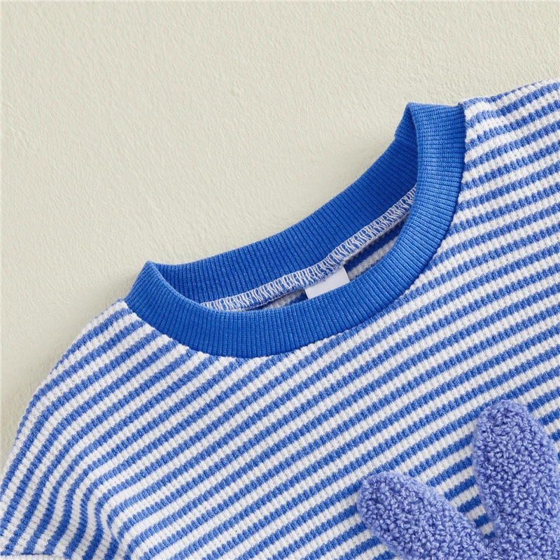 Пасхальный комбинезон для маленьких девочек, милый весенний комбинезон с длинными рукавами и вышивкой в виде кролика
Пасхальный комбинезон для маленьких девочек, милый весенний комбинезон с длинными рукавами и вышивкой в виде кролика