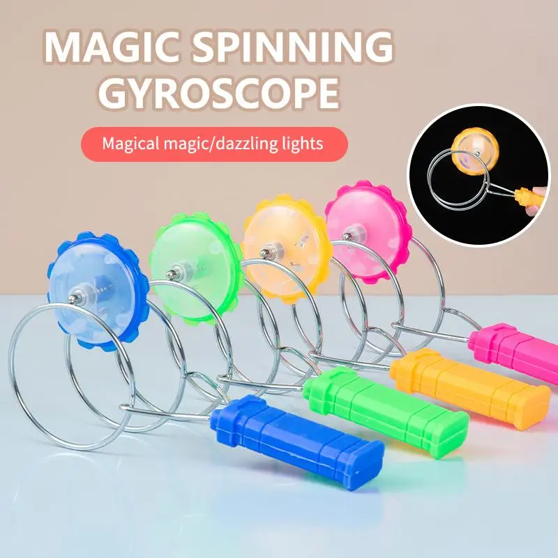 1pc Magic Magnetic Flying Spinning Top Toy LED Colorful Light Rail Rotating Gyroscope Anti Stress Fidget Toys For Children Gift
1pc Magic Magnetic Flying Spinning Top Toy LED Colorful Light Rail Rotating Gyroscope Anti Stress Fidget Toys For Children Gift