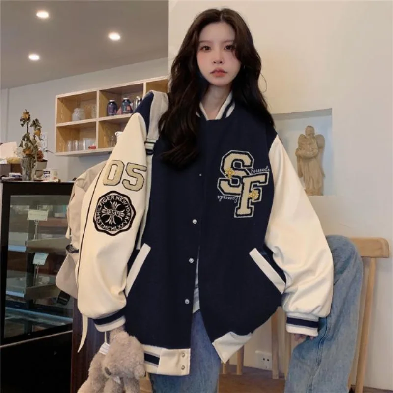 Deeptown Oversize Baseball Jacket Women Vintage Korean Fashion Streetwear College Varsity Jackets Y2k Bomber Coat Harajuku Style
Deeptown Oversize Baseball Jacket Women Vintage Korean Fashion Streetwear College Varsity Jackets Y2k Bomber Coat Harajuku Style