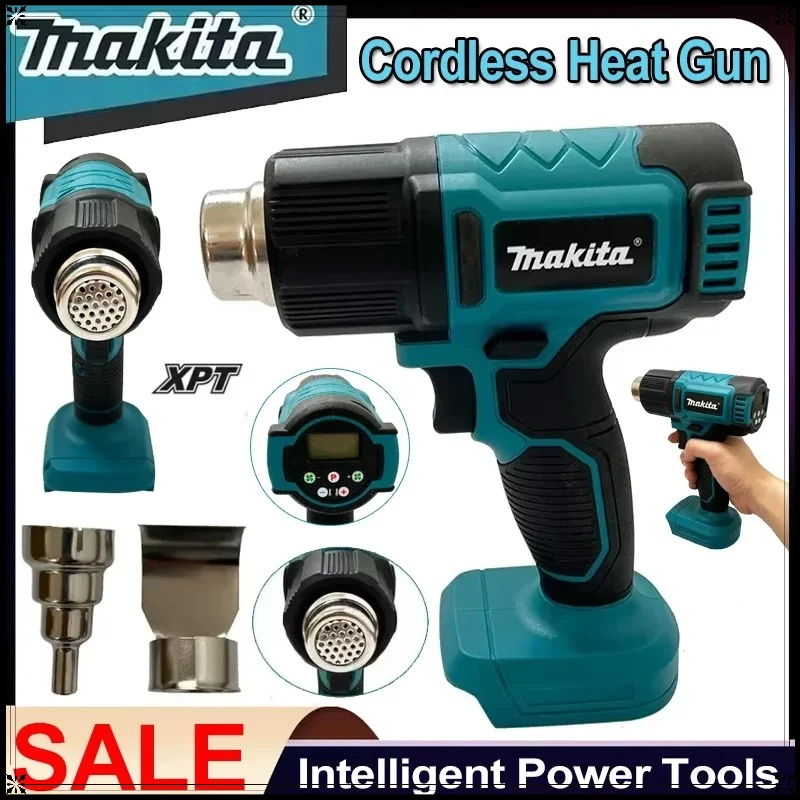 Makita Control Heat Gun 550°C Temperature Cordless Handheld Hot Air Gun With LED Display Soldering Thermal Blower Tool
Makita Control Heat Gun 550°C Temperature Cordless Handheld Hot Air Gun With LED Display Soldering Thermal Blower Tool