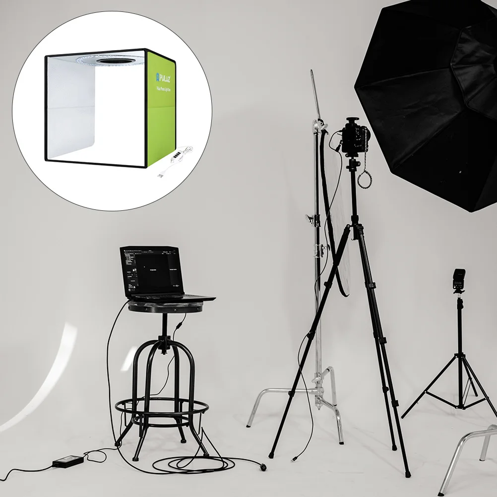 Three-color Temperature Ring Light Portable Folding Studio Kit Shoot Kids Tent Photography Tool Video Child
Three-color Temperature Ring Light Portable Folding Studio Kit Shoot Kids Tent Photography Tool Video Child