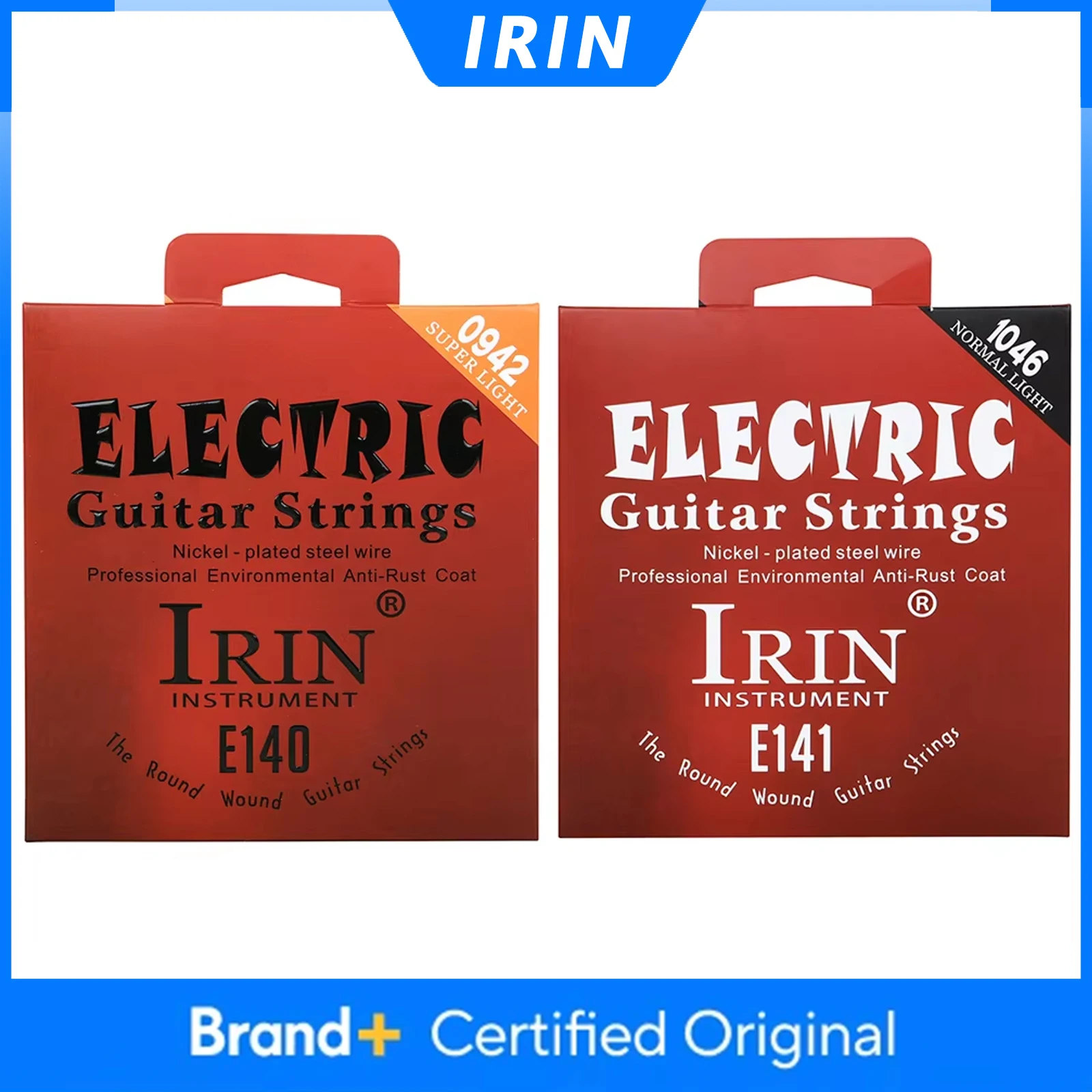 IRIN Electric Guitar Strings High Carbon Steel Core Rustproof Electric Guitarra Strings Guitar Parts & Accessories
IRIN Electric Guitar Strings High Carbon Steel Core Rustproof Electric Guitarra Strings Guitar Parts & Accessories