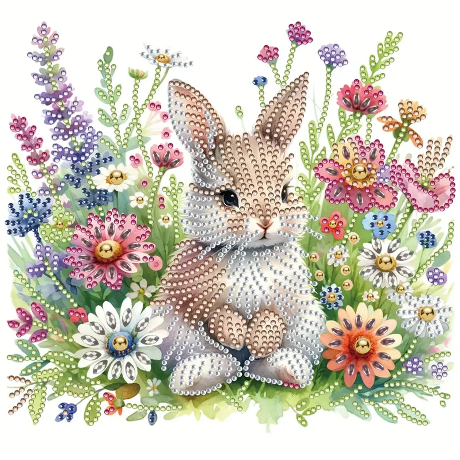 CHENISTORY 5D DIY Partial Special Shaped Drill Diamond Painting Rabbits Animal Kit Art Home Decoration 30x30cm
CHENISTORY 5D DIY Partial Special Shaped Drill Diamond Painting Rabbits Animal Kit Art Home Decoration 30x30cm