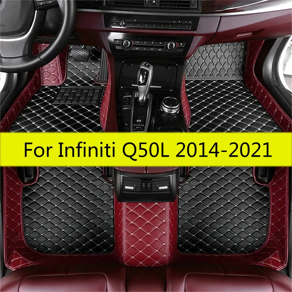 Автомобильные коврики для Infiniti Q50L 2021 2020 2019 2018 2017 2016 2015 2014, автомобильные коврики, водонепроницаемые пользовательские аксессуары для интерьера, коврик
Автомобильные коврики для Infiniti Q50L 2021 2020 2019 2018 2017 2016 2015 2014, автомобильные коврики, водонепроницаемые пользовательские аксессуары для интерьера, коврик