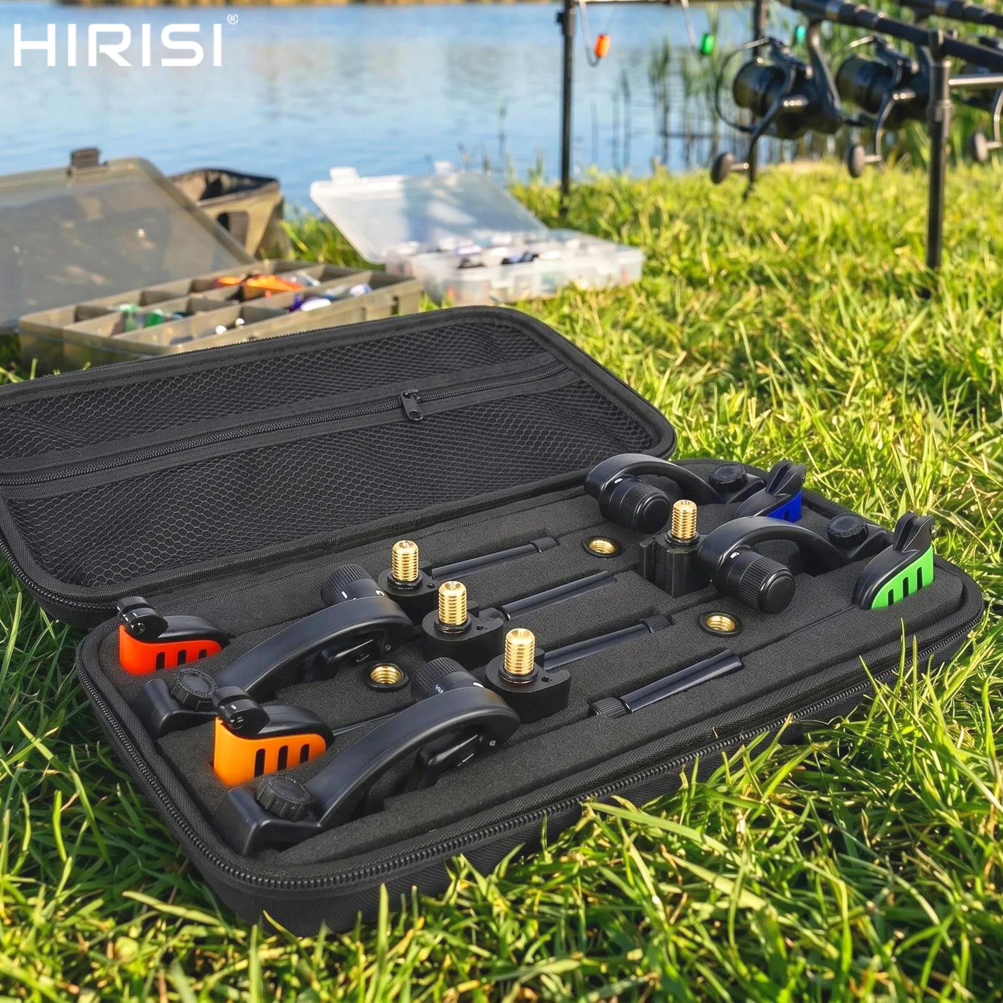Hirisi Multi-Color LED Carp Fishing Bite Indicator Swingers Set with Storage Case Illuminated Fishing Lures for Carp Anglers
Hirisi Multi-Color LED Carp Fishing Bite Indicator Swingers Set with Storage Case Illuminated Fishing Lures for Carp Anglers