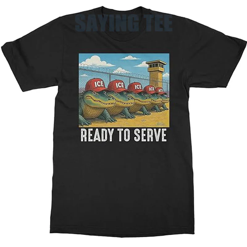 Alligator ICE Gator Lineup - Prison Meme Unisex T-Shirt Cute Crocodile Graphic Outfit Y2k Design Streetwear Clothes Mens Fashion
Alligator ICE Gator Lineup - Prison Meme Unisex T-Shirt Cute Crocodile Graphic Outfit Y2k Design Streetwear Clothes Mens Fashion