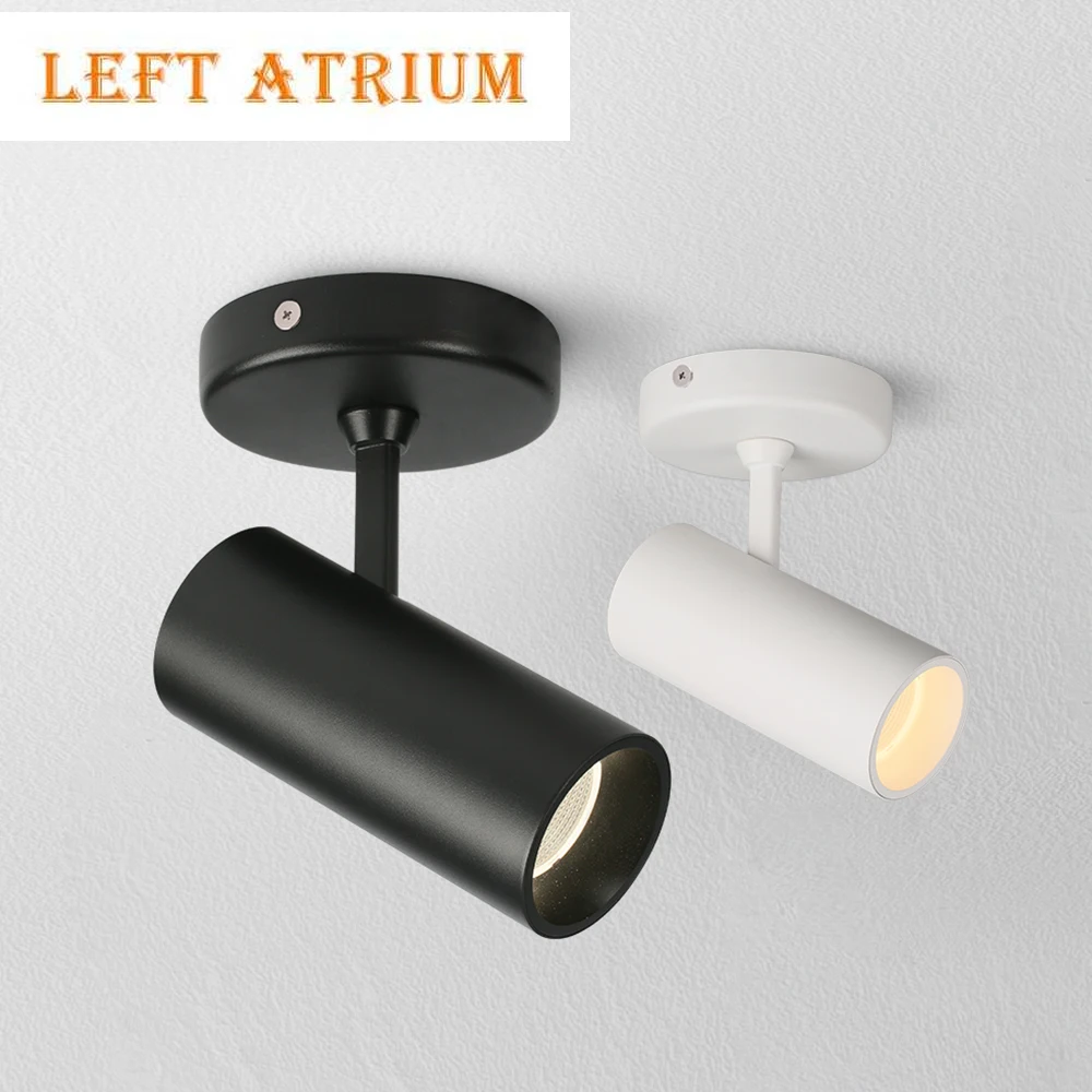 Modern Nordic LED Ceiling Spotlight Surface Mounted For Gallery Backgroud Wall Living Room Bedroom Corridor 12W White
Modern Nordic LED Ceiling Spotlight Surface Mounted For Gallery Backgroud Wall Living Room Bedroom Corridor 12W White