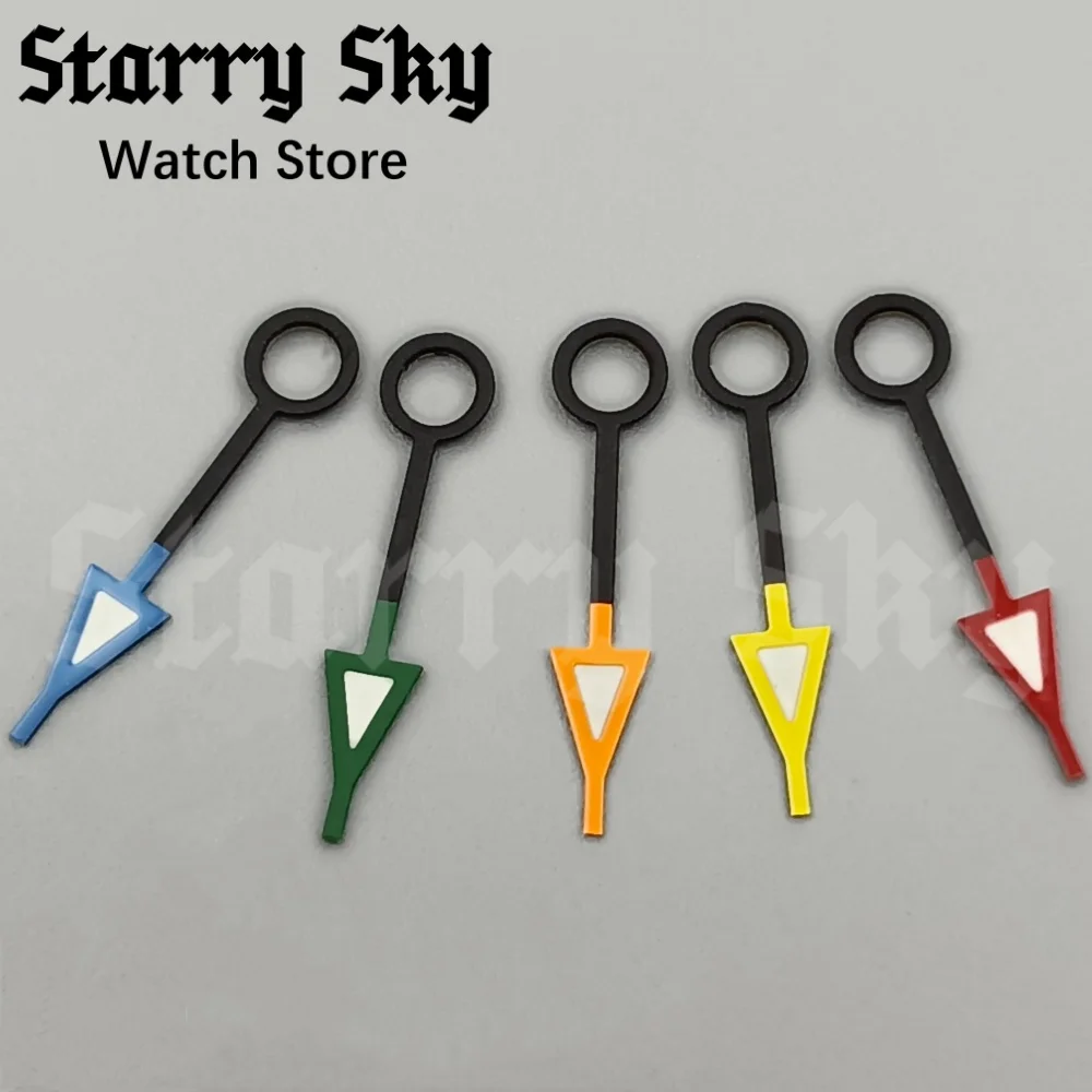 Звездное небо, высококачественные двухцветные стрелки часов NH34A GMT с зеленым светом, подходят для NH34, аксессуары для часов с автоматическим механизмом
Звездное небо, высококачественные двухцветные стрелки часов NH34A GMT с зеленым светом, подходят для NH34, аксессуары для часов с автоматическим механизмом