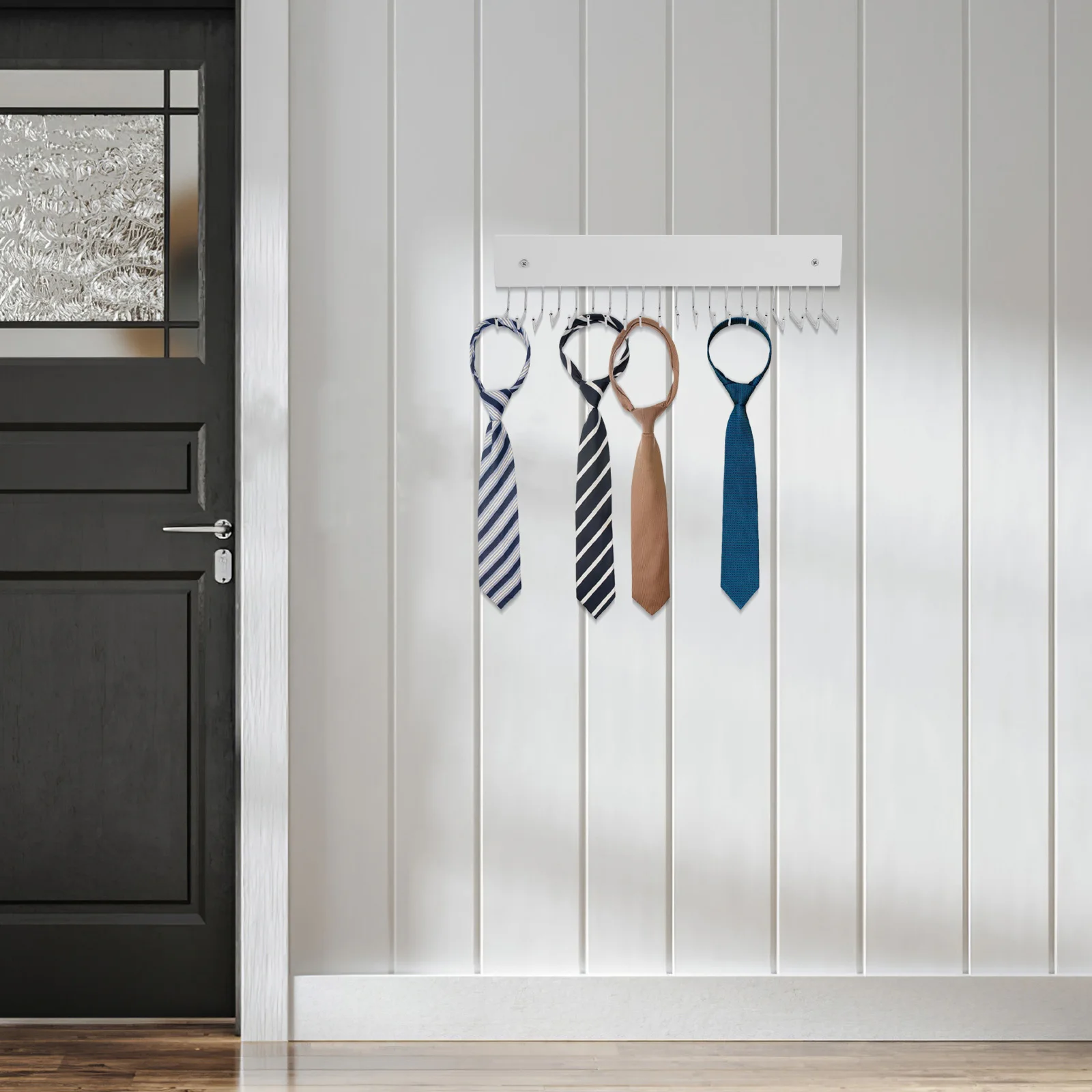 Wall Mount Bow Space Belt Belt Hanger Wall Mount Saving Rotating Cloakroom Closet Hook Closet Purse Storage Durability
Wall Mount Bow Space Belt Belt Hanger Wall Mount Saving Rotating Cloakroom Closet Hook Closet Purse Storage Durability