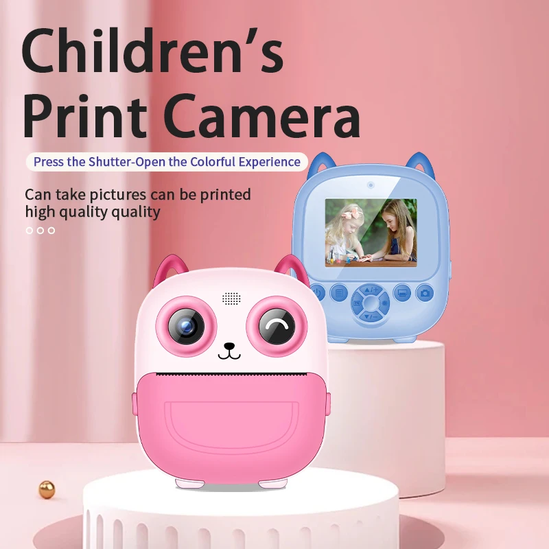 Children's instant printing digital camera high-definition 1080P thermal printing camera photo instant printing camera
Children's instant printing digital camera high-definition 1080P thermal printing camera photo instant printing camera