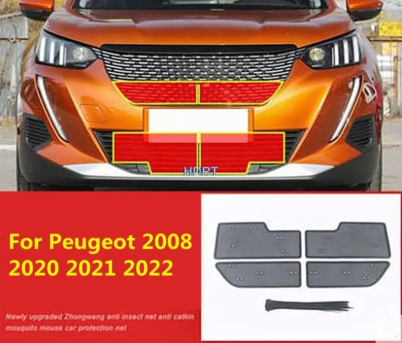 Car Front Insect Screening Mesh Net Grille For Peugeot 2008 2020 2021 2022 Protector Decoration Accessories Exteriors Stickers
Car Front Insect Screening Mesh Net Grille For Peugeot 2008 2020 2021 2022 Protector Decoration Accessories Exteriors Stickers