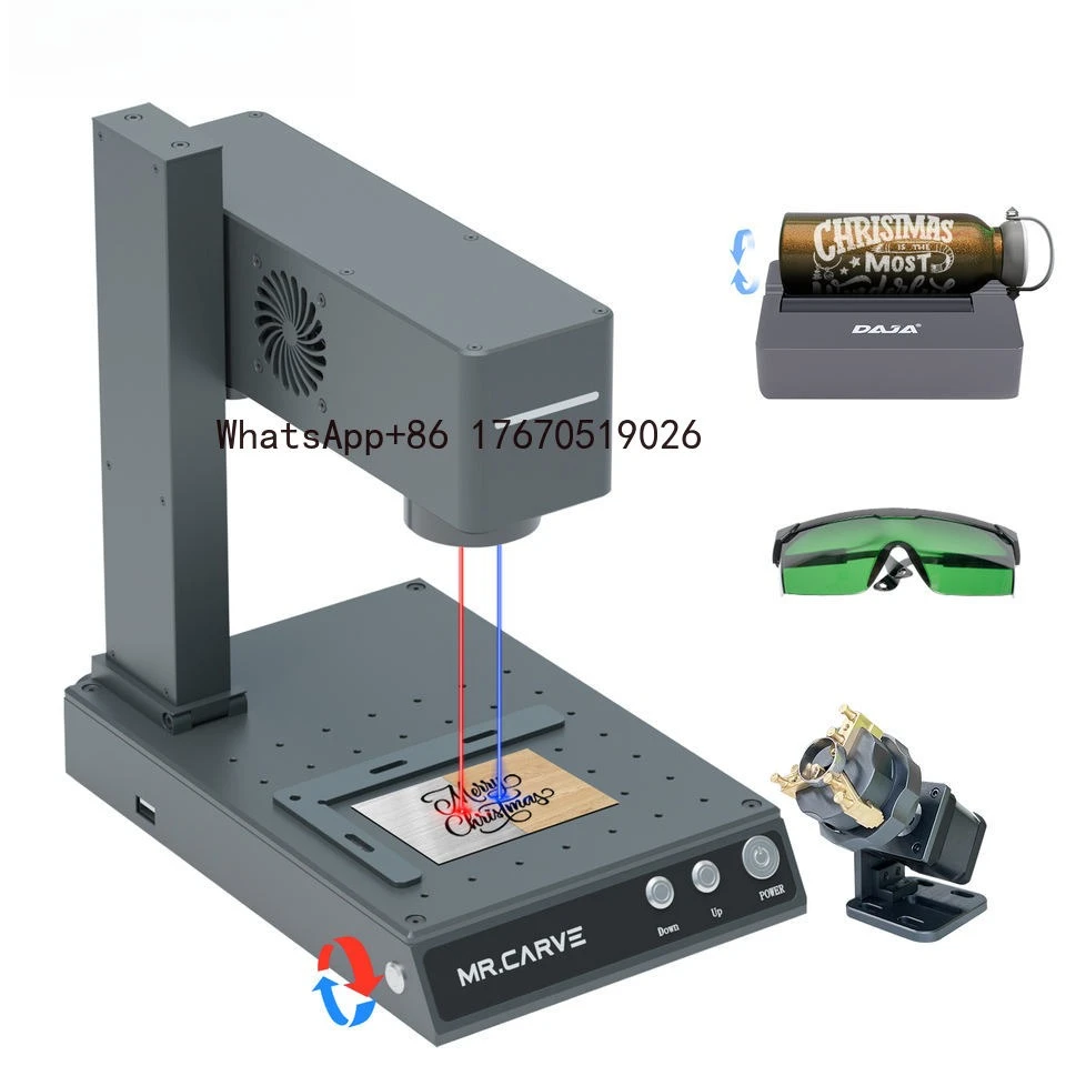 Mr Carve M4 Fiber Marking Machines Printing Printer Engraver for Gold Jewelry Wood Leather
Mr Carve M4 Fiber Marking Machines Printing Printer Engraver for Gold Jewelry Wood Leather