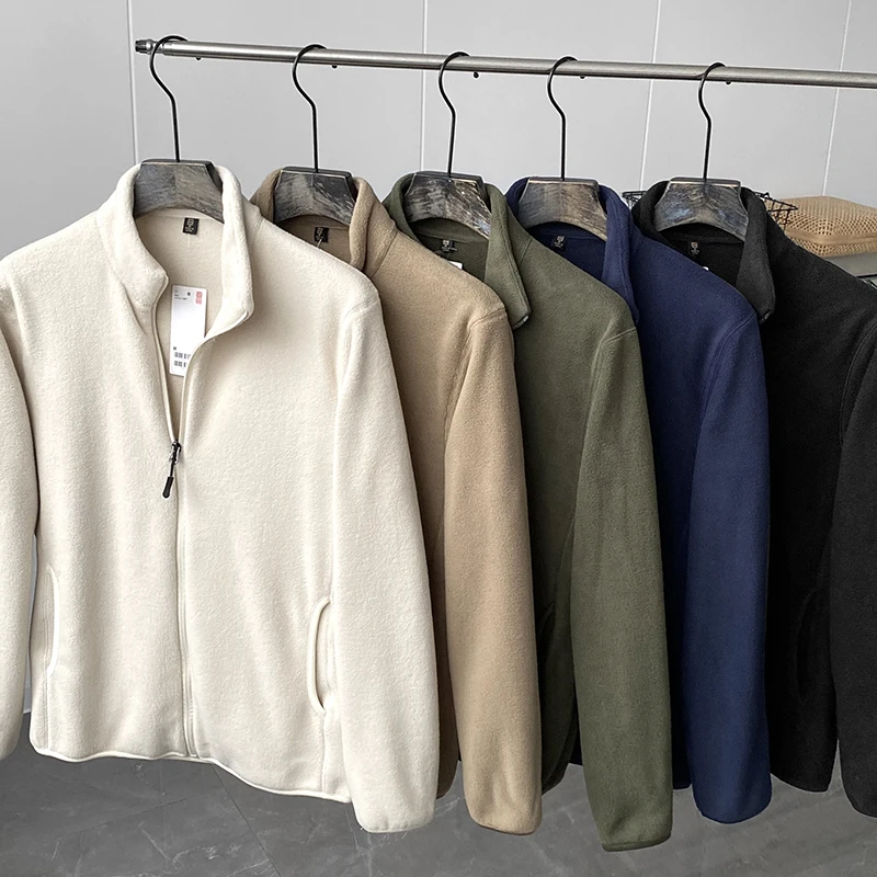 Double-Sided Fce Stand-Collar Jaet Men's Autumn Winter Outerwear Stand Fit Youthful Sle Long Sve Zipper Closure
Double-Sided Fce Stand-Collar Jaet Men's Autumn Winter Outerwear Stand Fit Youthful Sle Long Sve Zipper Closure