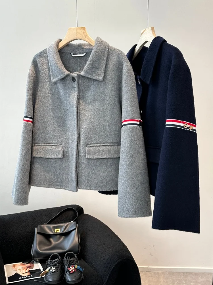 Resistless 32W Double Sleeve Knit Tie Lapel Suit Jacket Short Woolen Outerwear Women's Commute Style Online Exclusive 2025 Wi...
Resistless 32W Double Sleeve Knit Tie Lapel Suit Jacket Short Woolen Outerwear Women's Commute Style Online Exclusive 2025 Wi...