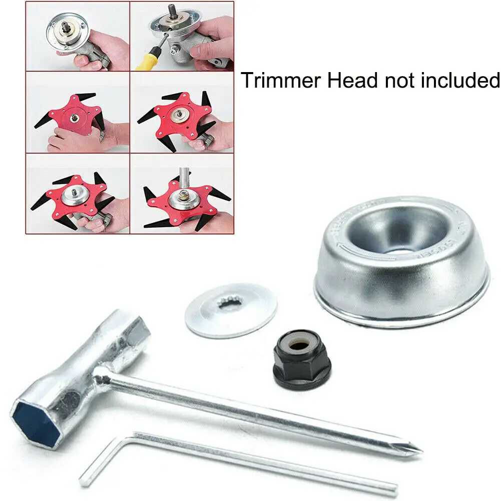 5Pcs/Set Blade Adapter Attachment Maintenance Kit For STIHL String Trimmers Brush Cutter
5Pcs/Set Blade Adapter Attachment Maintenance Kit For STIHL String Trimmers Brush Cutter