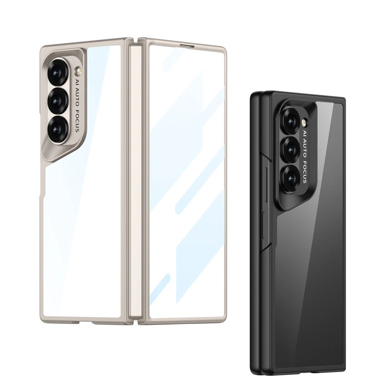 For Samsung Galaxy Z Fold 6 5G Case Ultra-thin Hard PC Transparent Folding Hinge Anti-fingerprint Cover With Free Tempered Glass
For Samsung Galaxy Z Fold 6 5G Case Ultra-thin Hard PC Transparent Folding Hinge Anti-fingerprint Cover With Free Tempered Glass