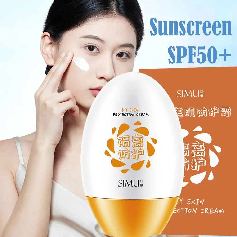 60g Skin Care Cream Sunscreen Ice Refreshing SPF50+ UV Protection Isolation Mild Facial Sunblock Lotion Multi Effect 2026
60g Skin Care Cream Sunscreen Ice Refreshing SPF50+ UV Protection Isolation Mild Facial Sunblock Lotion Multi Effect 2026