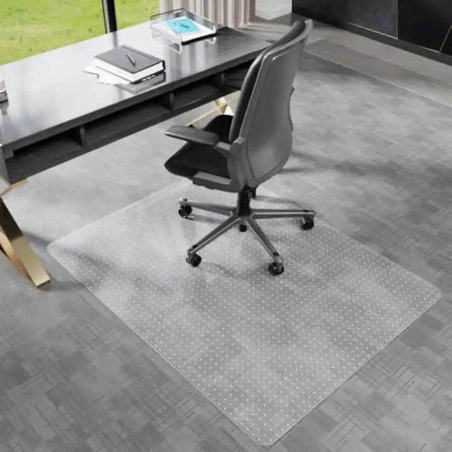 Office Chair Mat for Carpet 36" x 48" Low Pile Carpet Protector Mat for Office Chair Under Desk Office Mats for Rolling Chair
Office Chair Mat for Carpet 36" x 48" Low Pile Carpet Protector Mat for Office Chair Under Desk Office Mats for Rolling Chair