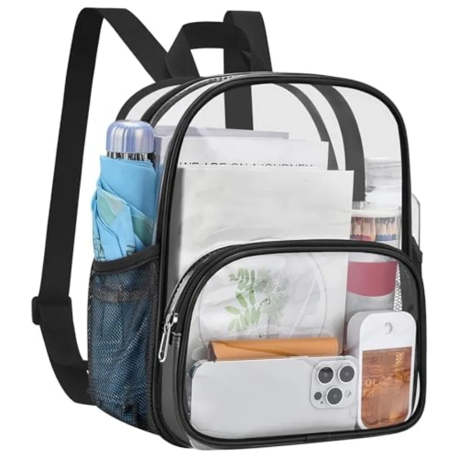 Clear Backpack for Stadium Events Small Clear Backpack 11.5x9.5x6 for Concert Sport Events Work Travel
Clear Backpack for Stadium Events Small Clear Backpack 11.5x9.5x6 for Concert Sport Events Work Travel