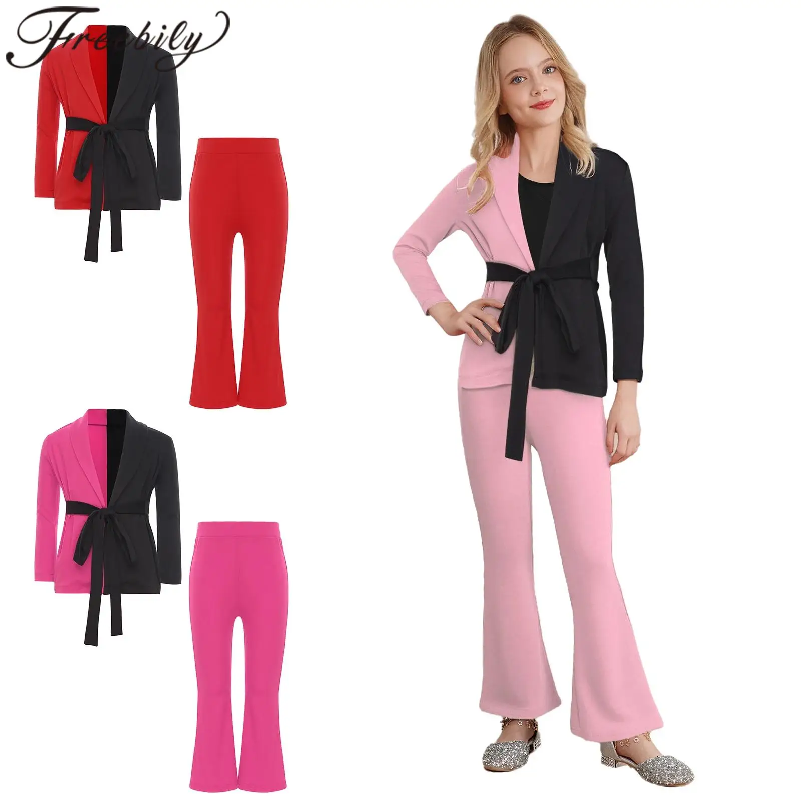 Girls Fashion Ourfits 2 Pieces Set Birthday Party Outfits Evening Banquet Suits Sets Autumn Long Sleeve Tops + Flared Pants
Girls Fashion Ourfits 2 Pieces Set Birthday Party Outfits Evening Banquet Suits Sets Autumn Long Sleeve Tops + Flared Pants