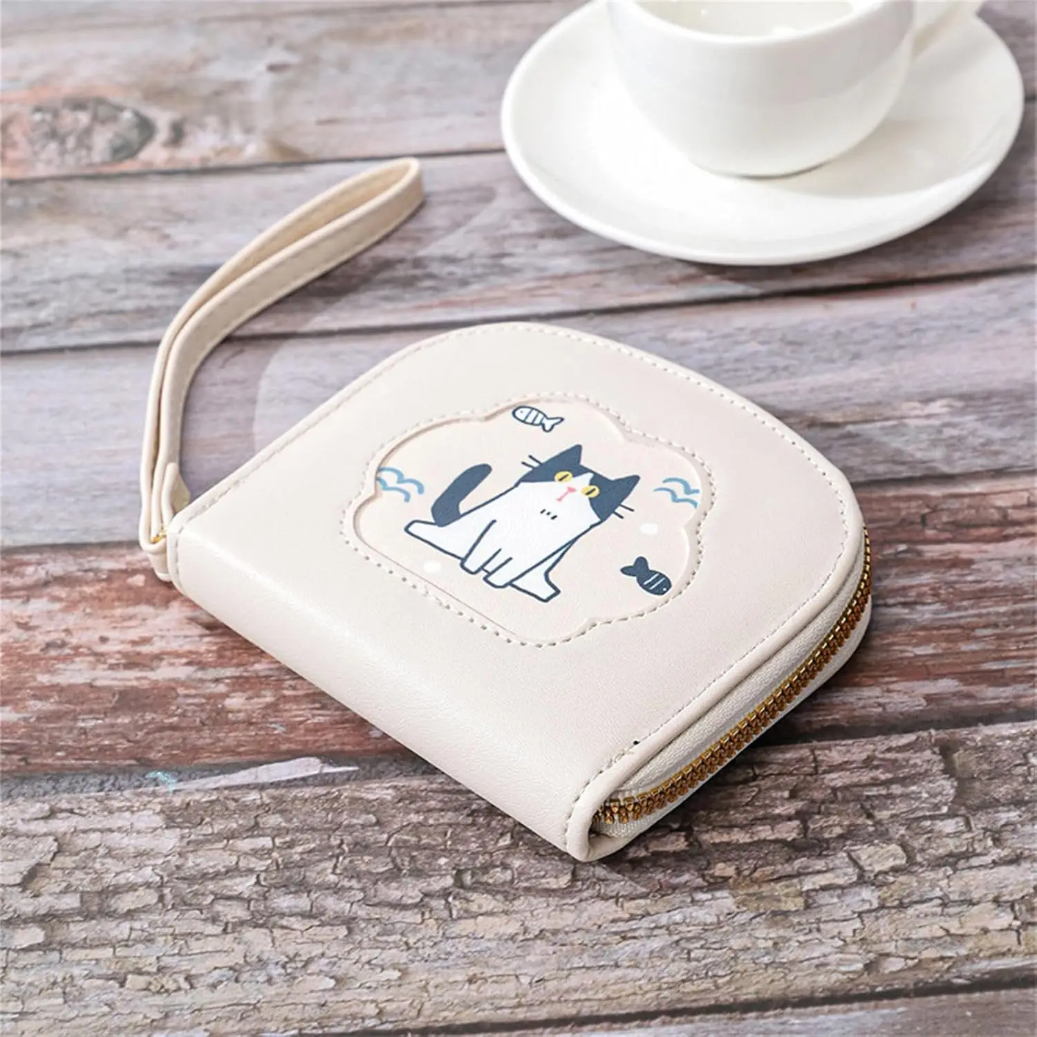 Stylish Embroidered Half Round Wallet with Zipper Closure Card Holder Perfect for Daily Use and Travel
Stylish Embroidered Half Round Wallet with Zipper Closure Card Holder Perfect for Daily Use and Travel